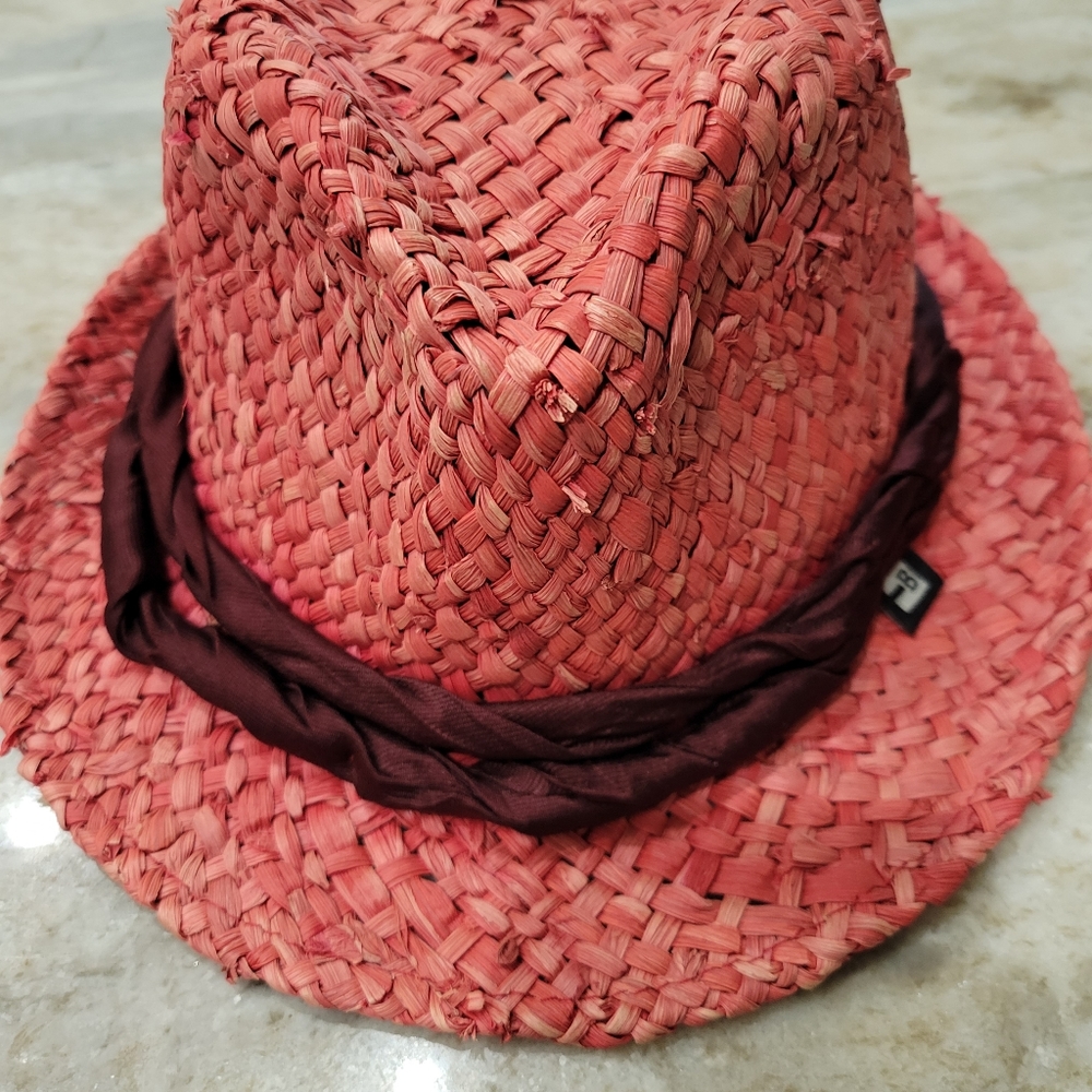 Block Fedora Straw hat